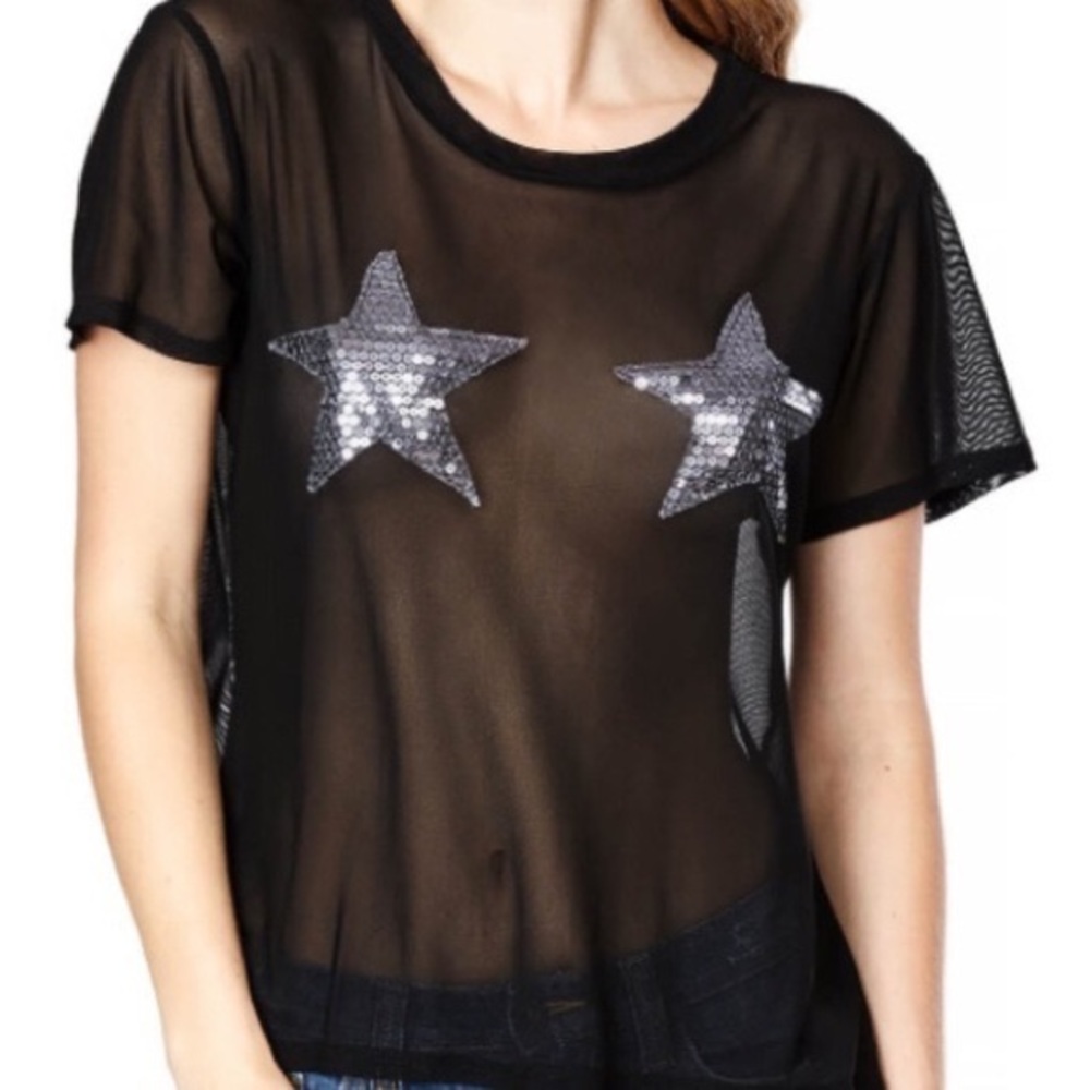 LF MESH STAR SHIRT