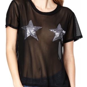 LF MESH STAR SHIRT