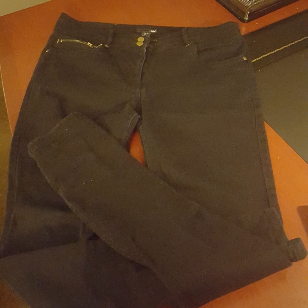 Black straight leg skinny Jeans