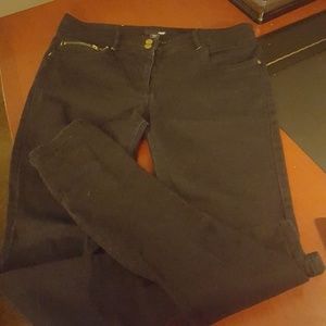 Black straight leg skinny Jeans