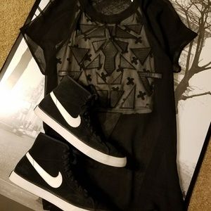 Nike Suede High Tops