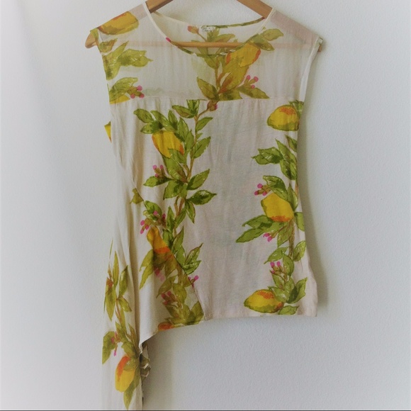 Anthropologie Citrus Floral Top by TINY - Picture 4 of 6