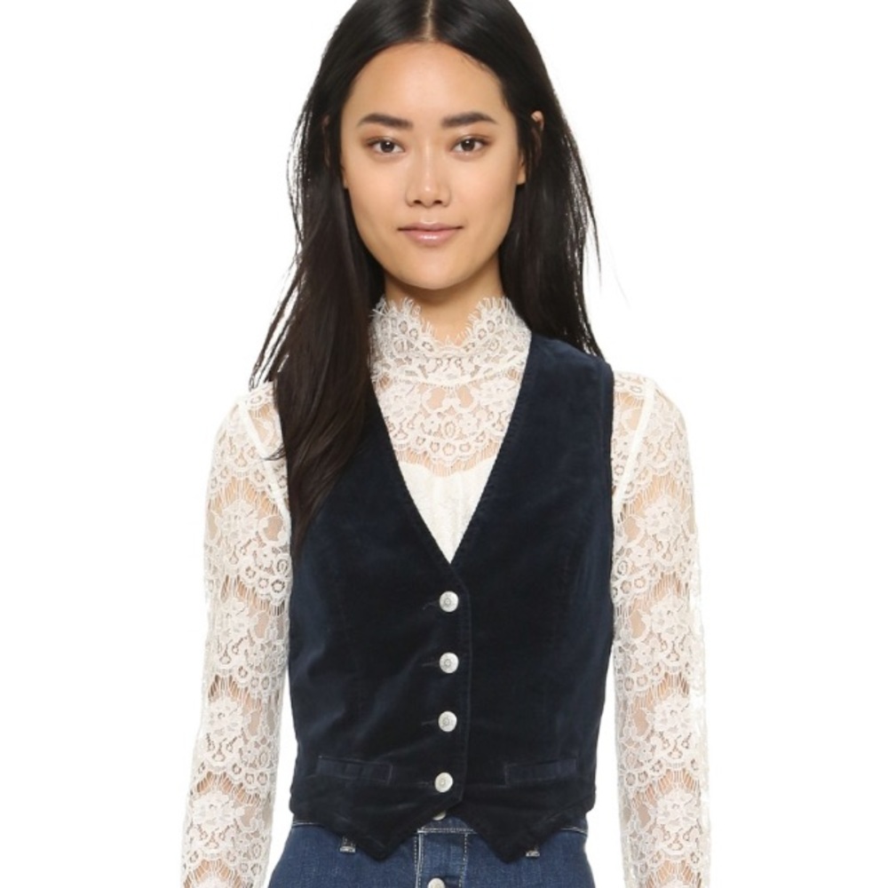 ISO Alexa Chung For AG Laura Vest