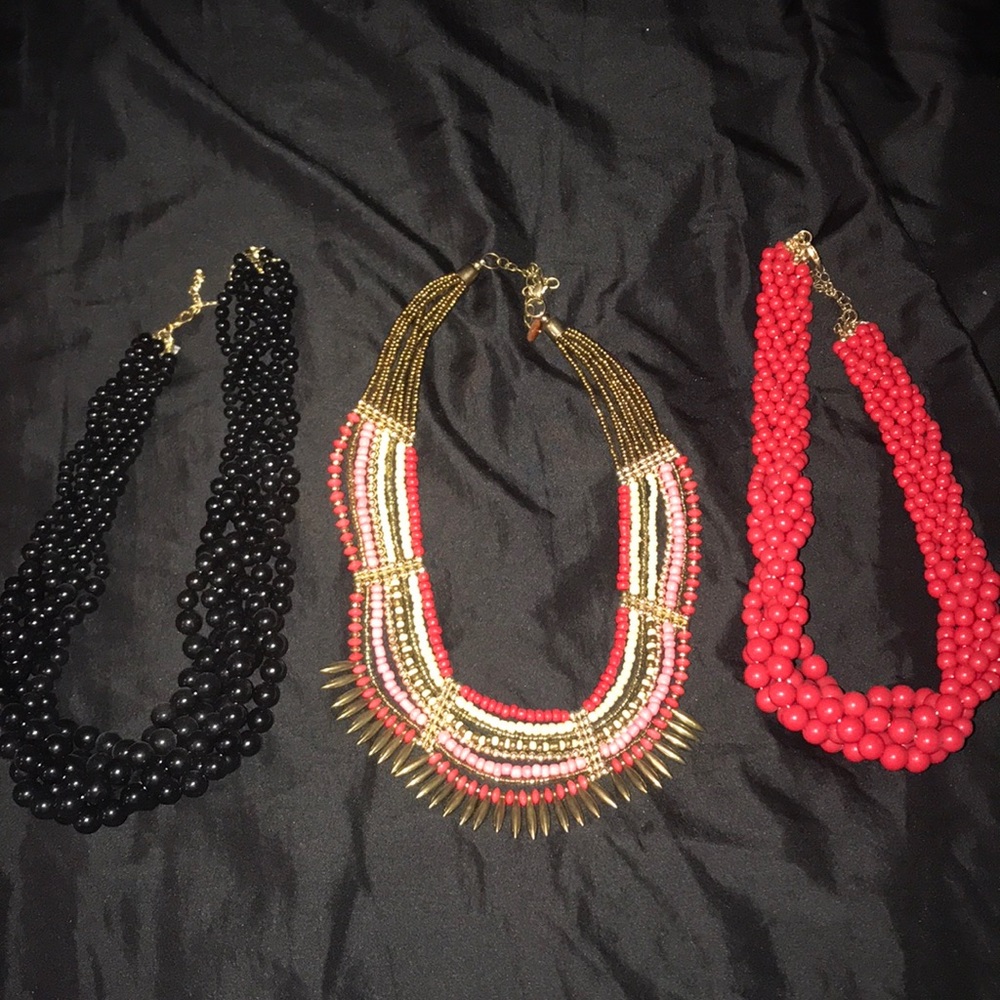 Statement necklaces