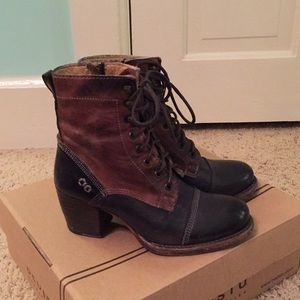 🔥SALE🔥 BED STU - Size 7 - Leather Lace Up Bootie