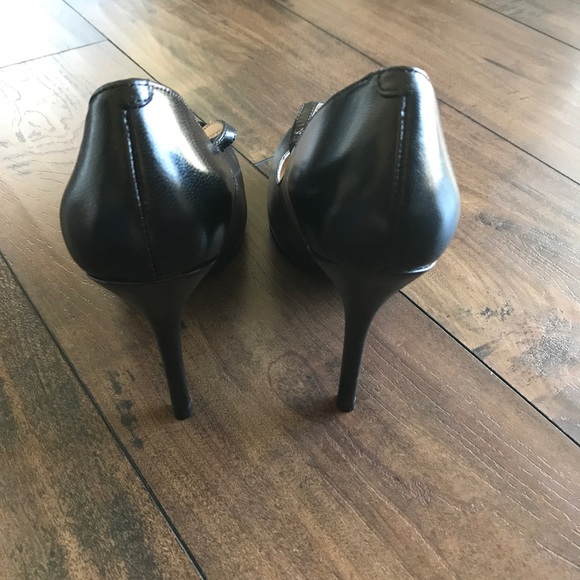 Nine West Msknoitall Leather Mary Janes Heels - Picture 4 of 6