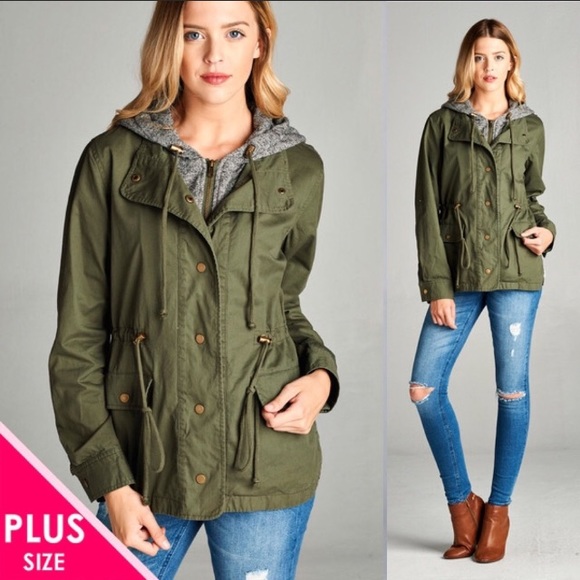 🎉Last One! 🎉3 times HP🎉NWT 2X Plus Size olive - Picture 2 of 7