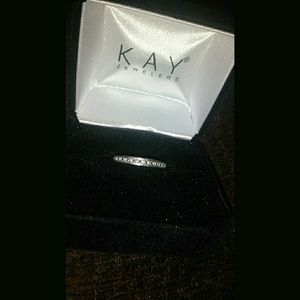 10k white gold wedding band