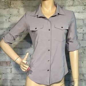 LUCY Fly Away button down top