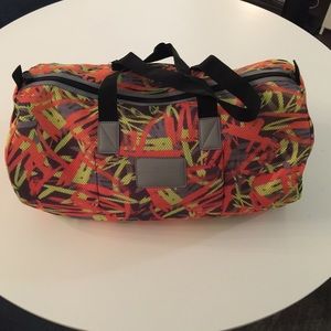 Marc by Marc Jacobs Orange Graffiti Mesh Duffel