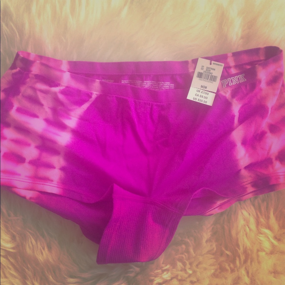 PINK hot pink boyshorts