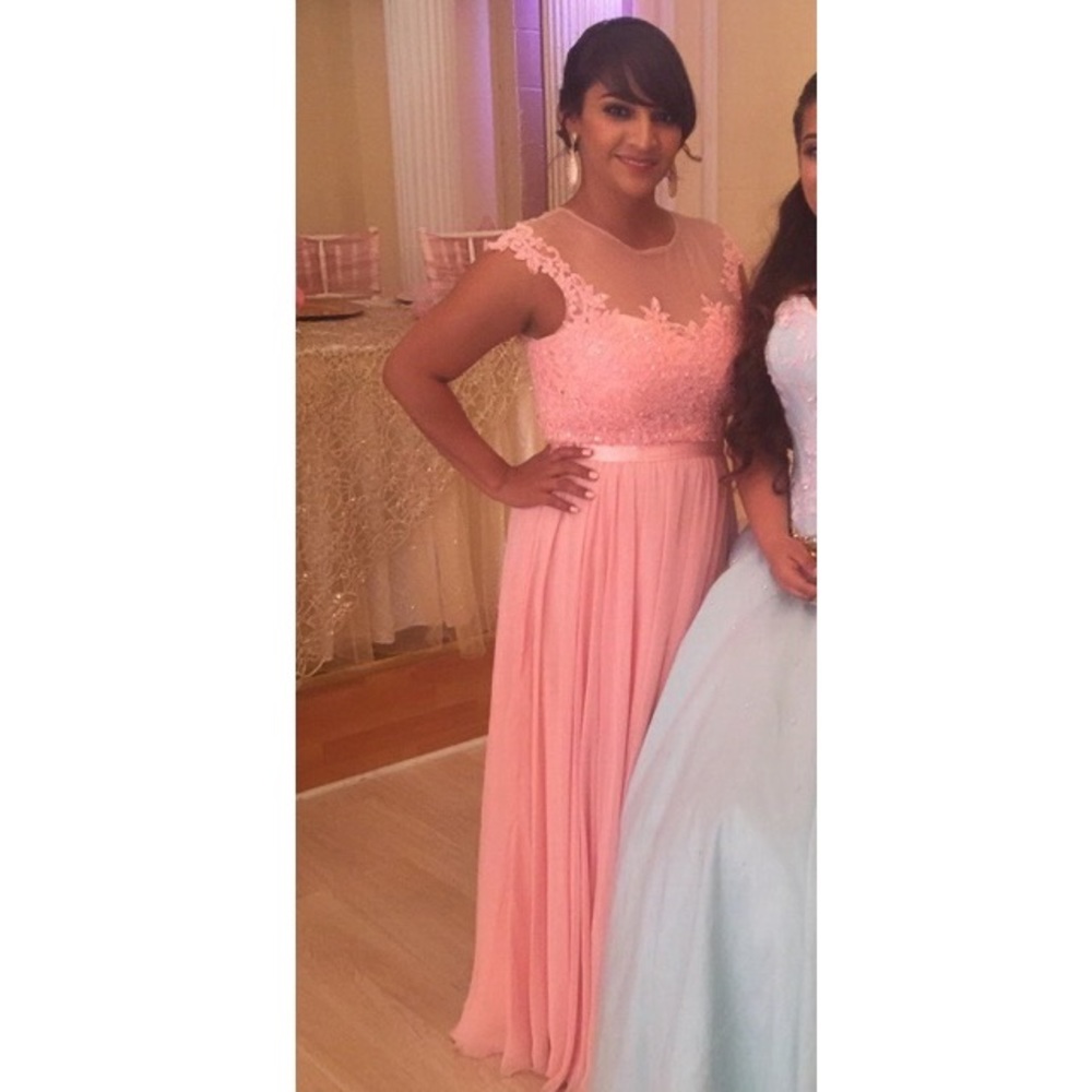 Peachy Pink dress