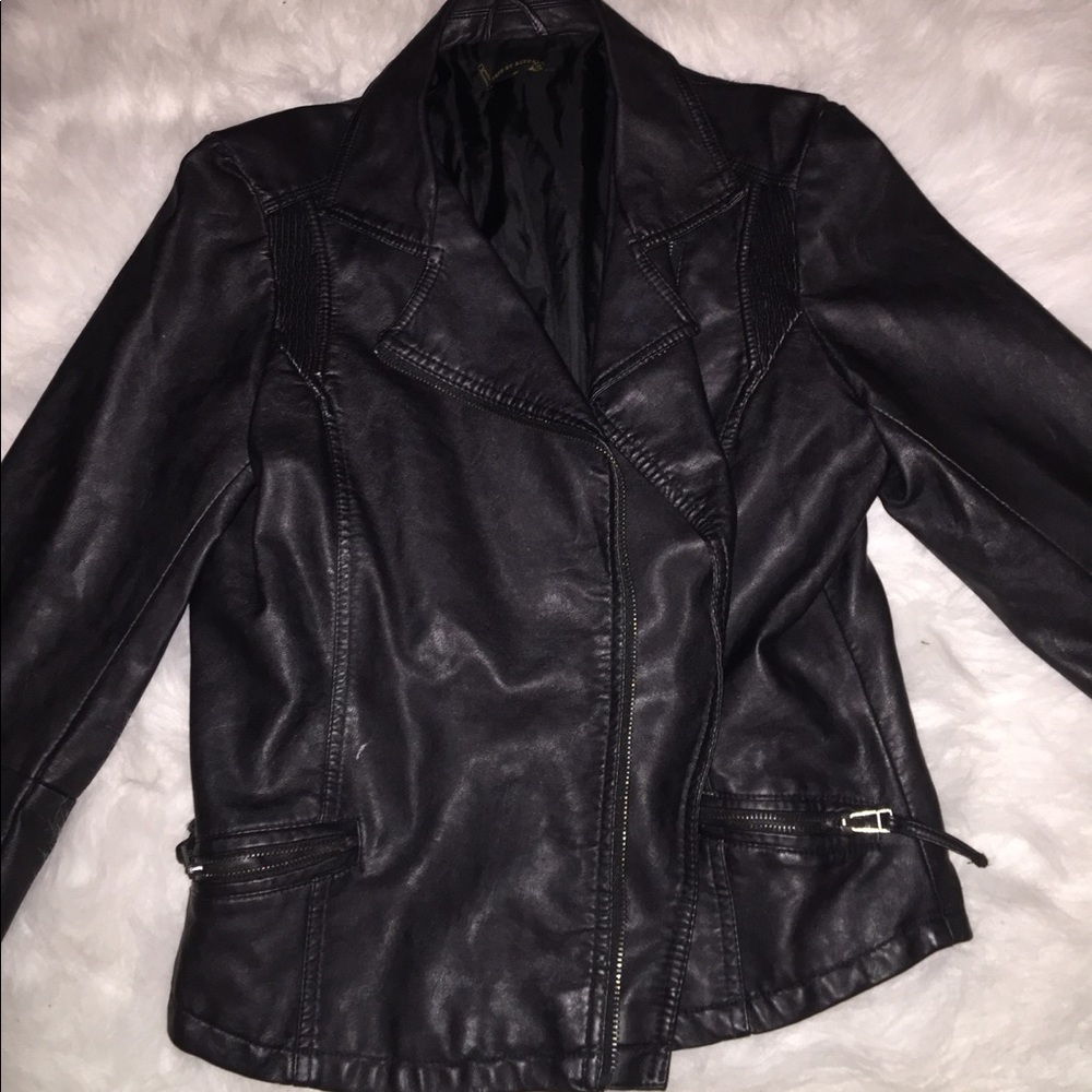 leather jacket