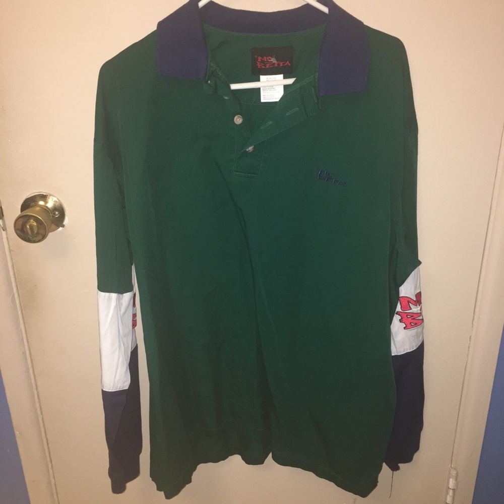 Vintage "mo' betta" button up shirt
