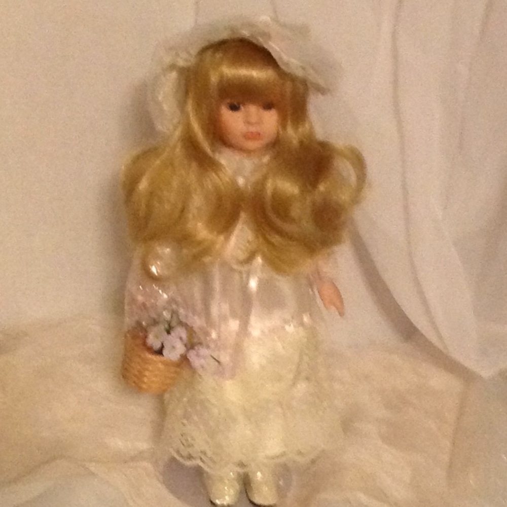 Fine bisque porcelain Doll