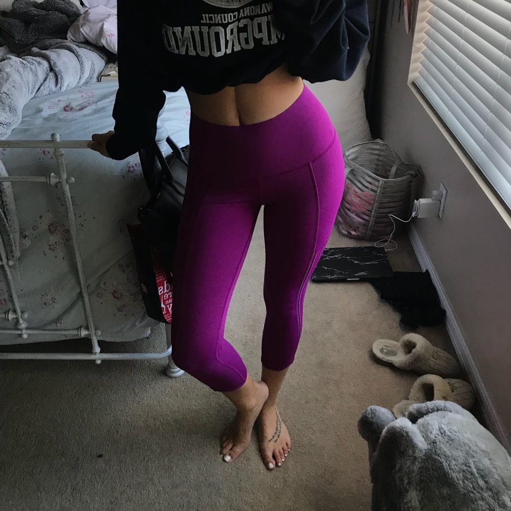 Lululemon high waisted crop leggings