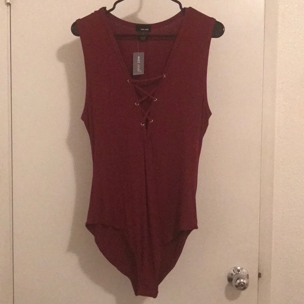 Crisscross Body Suit