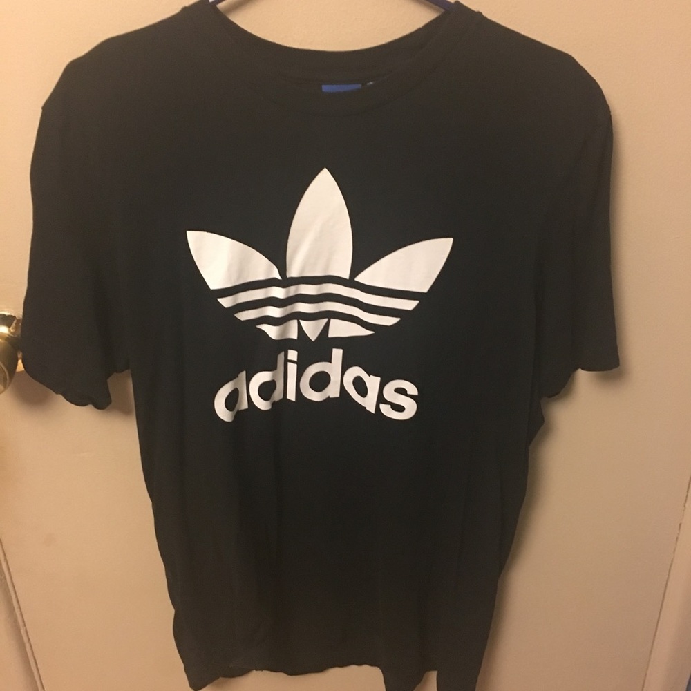 Adidas trefoil tee shirt