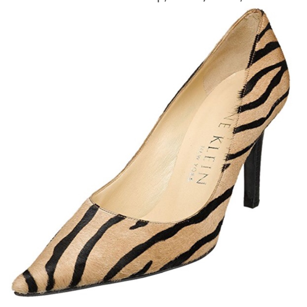 Animal Print faux 3.5 inch heel