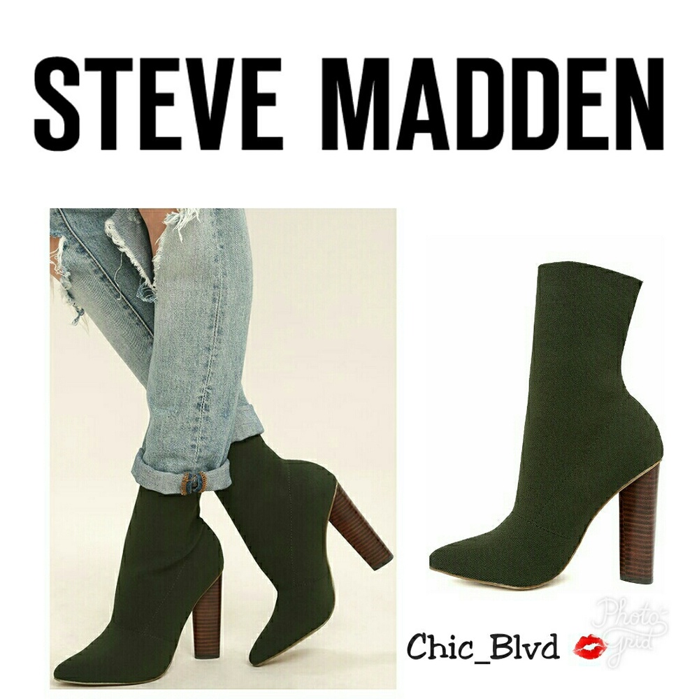 🆕🚫Sold 🚫  Madden Lombard Pointy Toe Sock Bootie