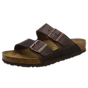 Habana Oiled Leather Birkenstocks - 36 Wide