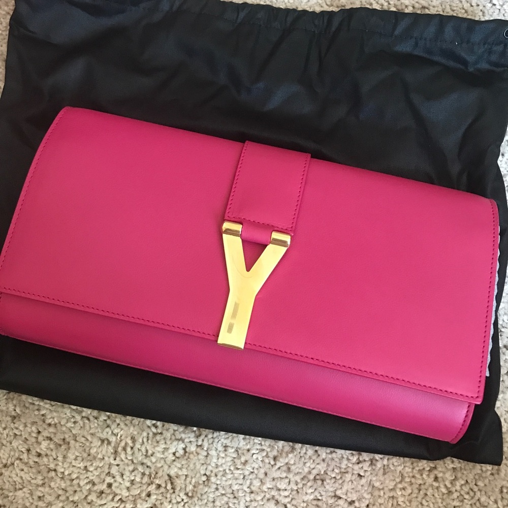 saint laurent cabas chyc clutch