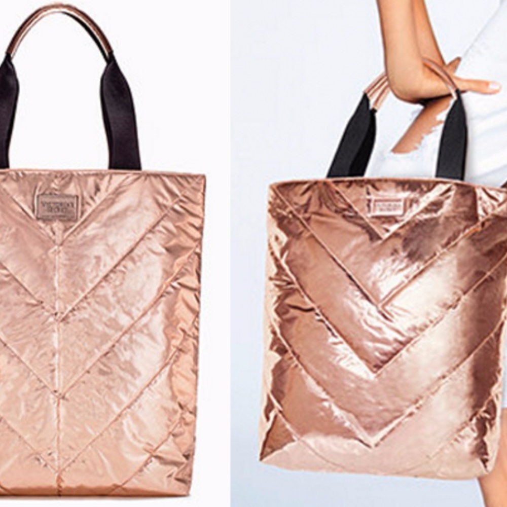 Victoria's Secret VS Limited Edition Rosegold Tote