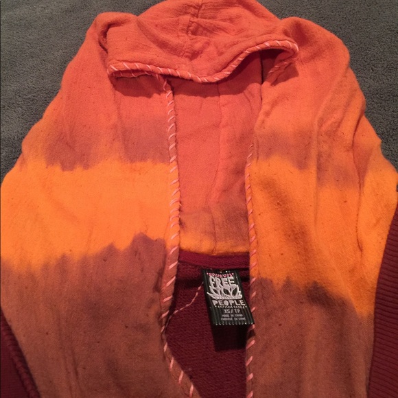 Boho💥Free People hoodie. - Picture 6 of 7