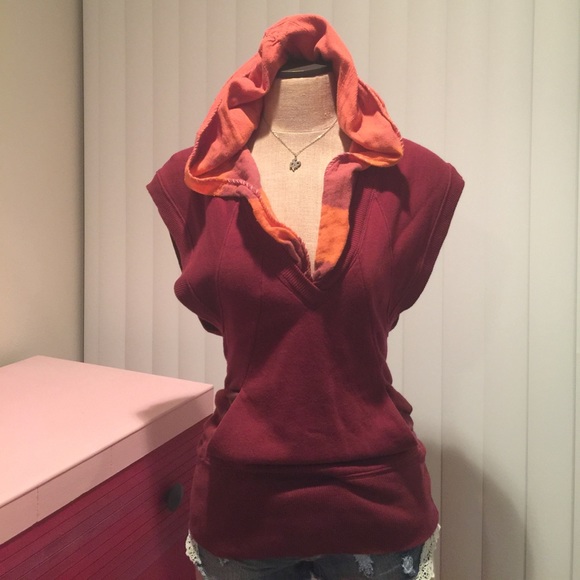 Boho💥Free People hoodie. - Picture 1 of 7