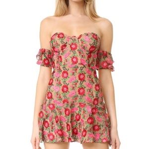 ‼️SOLD‼️For Love and Lemons Amelia Mini Dress