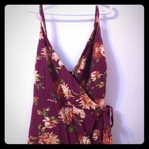 🌼Floral Wrap Dress/ Flowy Top