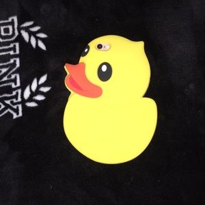 silicon rubber duck iphone 6/6s case