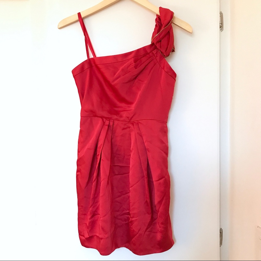 ❤️ BCBG Red Cocktail Dress 🍹