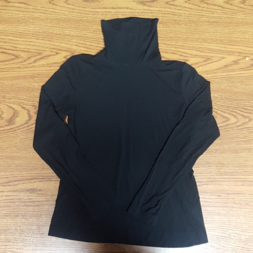 Black turtle neck