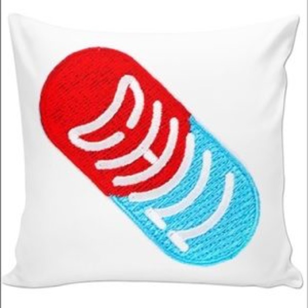 Chill pill pillow