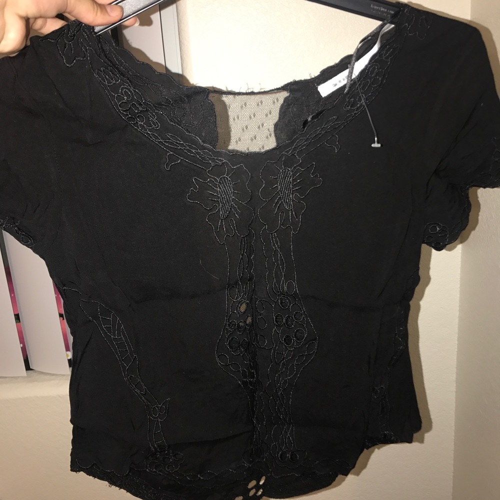 Black urban outfitters top