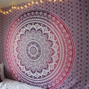 Purple and Pink Ombré Tapestry
