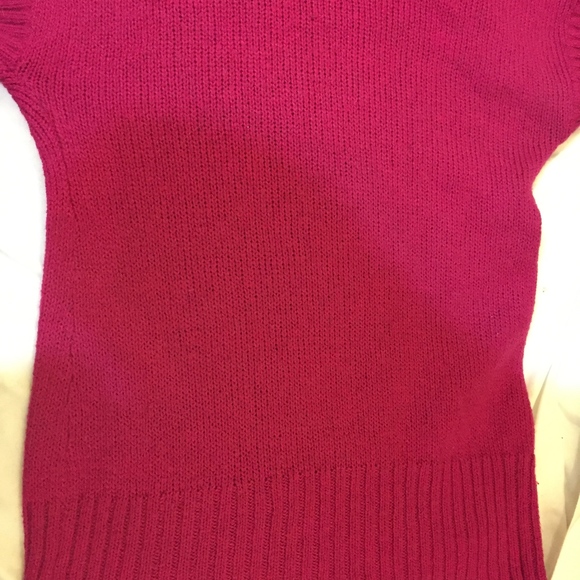 Adorable Old Navy Pink Short Sleeve Sweater Size L - Picture 8 of 12