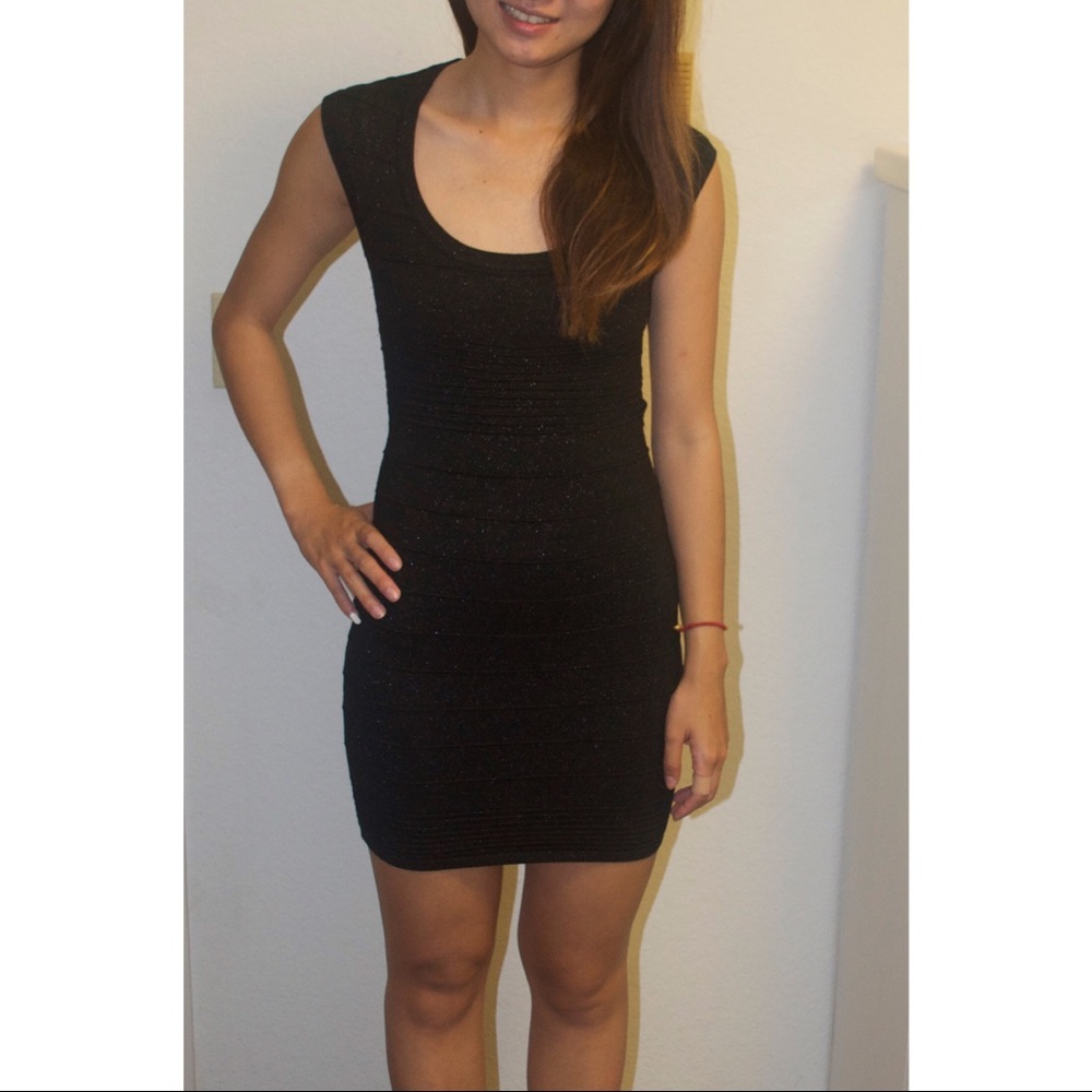 Wow couture dress open back lurex large new