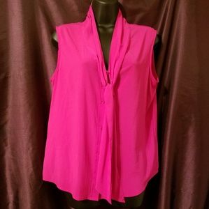 Marc New York Andrew Marc Pink Blouse Large