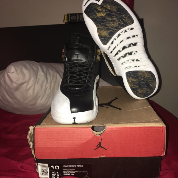 Air Jordan Retro 12 "Wings" Sz 10 - Picture 3 of 7