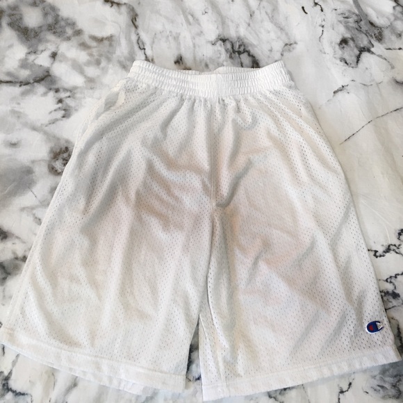 WHITE CHAMPION SHORTS - Picture 3 of 4