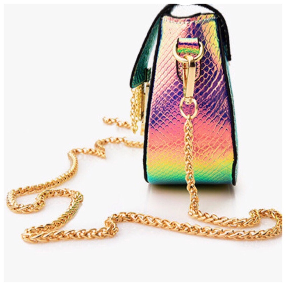 The Olivia Disco Iridescent Handbag - Picture 5 of 7