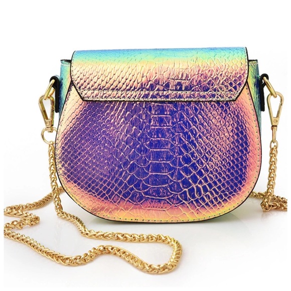 The Olivia Disco Iridescent Handbag - Picture 3 of 7