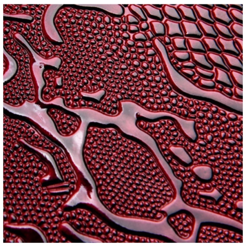 ❤️ The Leona Burgundy Crocodile Embossed Handbag - Picture 8 of 8