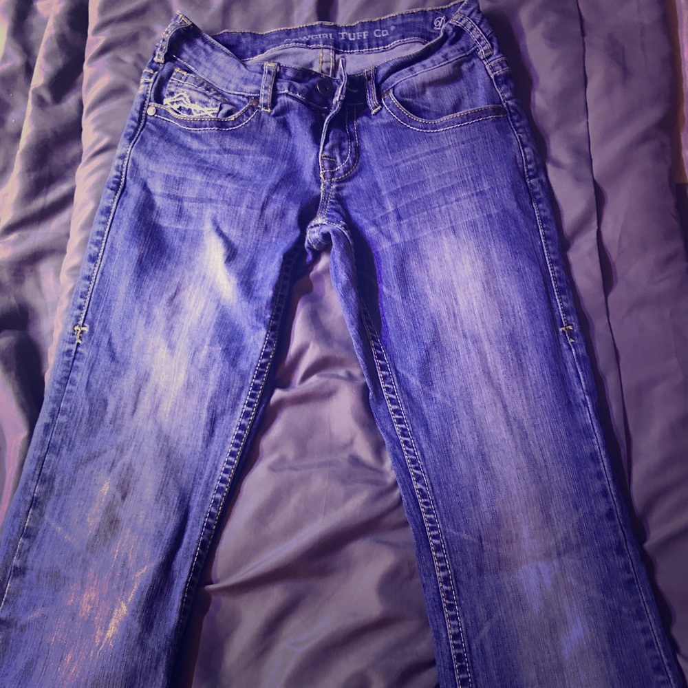 Cowgirl Tuff don't fence me in Jeans size 25