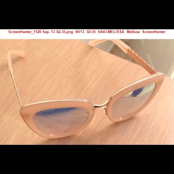 ****ISO CHANEL CAT EYE SUNGLASSES**** - Picture 2 of 6