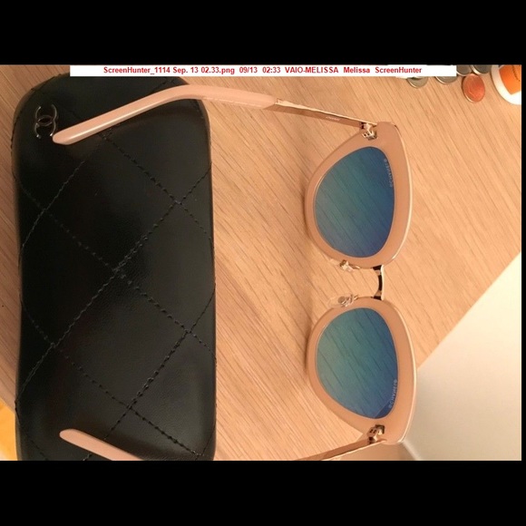 ****ISO CHANEL CAT EYE SUNGLASSES**** - Picture 4 of 6