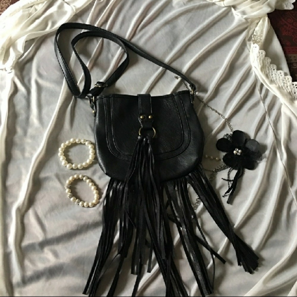 Boho Fringe Crossbody Bag