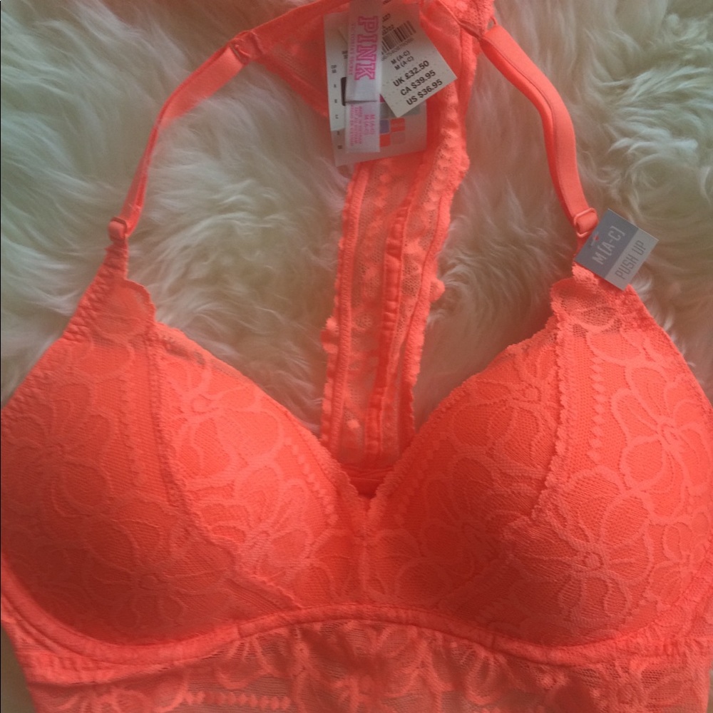 PINK Push-up Bra S-M-L Available